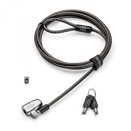 Kensington ClickSafe 2.0 Keyed Laptop Lock for Nano Security Slot cavo di sicurezza Nero 1,8 m (K68101EU)