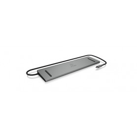 ICY BOX IB-DK2106-C Cablato USB 3.2 Gen 1 (3.1 Gen 1) Type-C Antracite, Nero (60629)