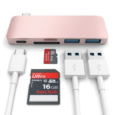 Satechi ST-TCUPR hub di interfaccia Rose Gold (ST-TCUPR)