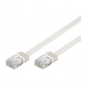 Goobay Cat5e Flat 5-500 5.0m cavo di rete Bianco 5 m (93361)