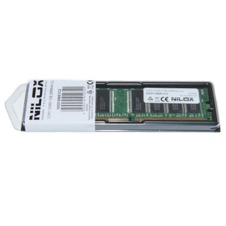 Nilox 1GB PC-2100 memoria 1 x 1 GB DDR 266 MHz (NXD1266E1C2)