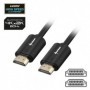 Sharkoon HDMI/HDMI 4K, 5m cavo HDMI HDMI tipo A (Standard) Nero (4044951018055)