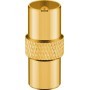 Wentronic 70384 cavo coassiale 5 m Nero (70384)