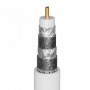 Wentronic 70313 cavo coassiale 1 m Bianco (70313)