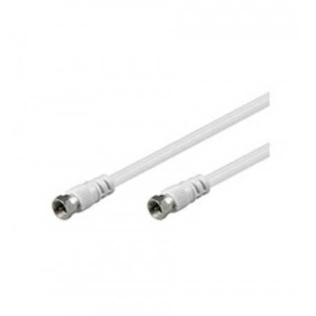 Mercodan RG59, 10m cavo coassiale Bianco (11742)