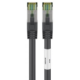 Goobay 66723 cavo di rete Nero 3 m Cat8.1 S/FTP (S-STP) (66723)