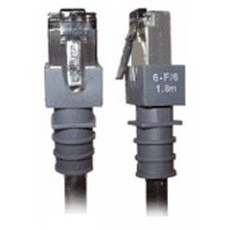 PatchSee Cat6 FTP 2.1m cavo di rete Nero 2,1 m (6-F/7)