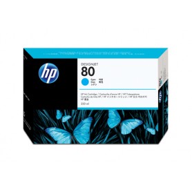 HP Cartuccia inchiostro ciano 80, 350 ml (C4846A)