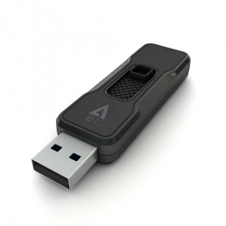 V7 Unità flash USB 2.0 da 2 GB - con connettore USB retrattile (VP22G)