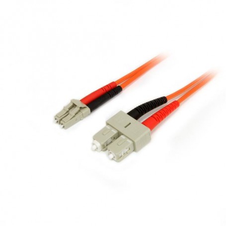 StarTech.com Cavo patch duplex in fibra multimodale 50/125 3 m LC - SC (50FIBLCSC3)