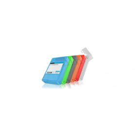 ICY BOX IB-AC602b-6 Cover Plastica Blu, Verde, Grigio, Arancione, Rosso, Bianco (60774)