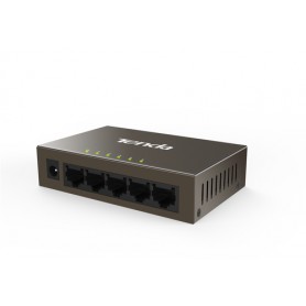 Tenda TEF1005D switch di rete Fast Ethernet (10/100) Grigio (TEF1005D)