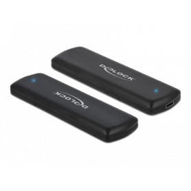 DeLOCK 42633 contenitore di unità di archiviazione Box esterno SSD Nero M.2 (42633)