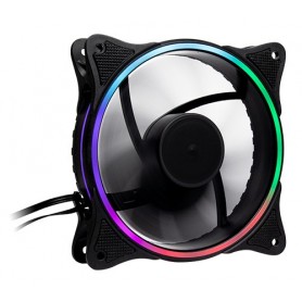 Inter-Tech 888860272 ventola per PC Universale Ventilatore 12 cm Nero 1 pz (888860272)