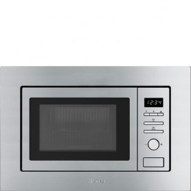 Smeg FMI020X forno a microonde Da incasso Microonde con grill 20 L 800 W Acciaio inossidabile (FMI020X)