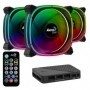 Aerocool Astro 12 Pro Case per computer Set refrigerante 12 cm Nero (ASTRO12PRO)