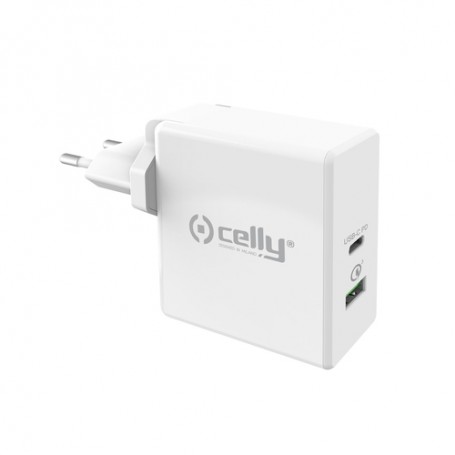 Celly TCUSBC30WWH Caricabatterie per dispositivi mobili Bianco Interno (TCUSBC30WWH)