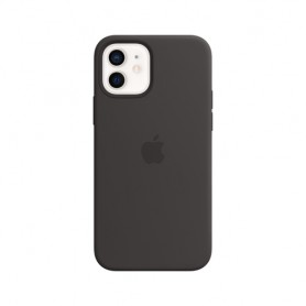 Apple Custodia MagSafe in silicone per iPhone 12 | 12 Pro - Nero (MHL73ZM/A)