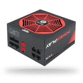 Chieftec PowerPlay alimentatore per computer 750 W 20+4 pin ATX PS/2 Nero, Rosso (GPU-750FC)