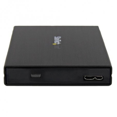 StarTech.com Box Esterno HDD per disco rigido SATA III 2.5" USB 3.0 con UASP in alluminio con cavo incorporato - 6G (S2510BMU33)