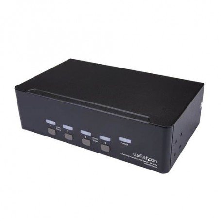 StarTech.com Switch KVM a 4 porte per Dual DisplayPort - 4k 60Hz (SV431DPDDUA2)