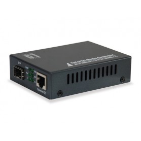 LevelOne GVT-2012 convertitore multimediale di rete 1000 Mbit/s Nero (GVT-2012)