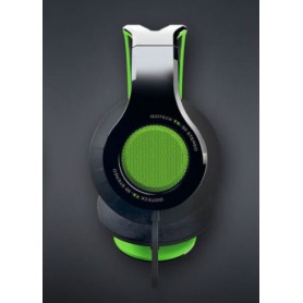 Gioteck TX-30 Auricolare Cablato A Padiglione Giocare Nero, Verde (TX30XB1-12-MU)