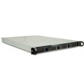 Inter-Tech IPC 1U-1404 Supporto Nero, Acciaio inossidabile (88887115)
