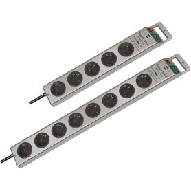 Brennenstuhl Super-Solid Surge Protection 4.500 A Argento 8 presa(e) AC 2,5 m (1153340318)