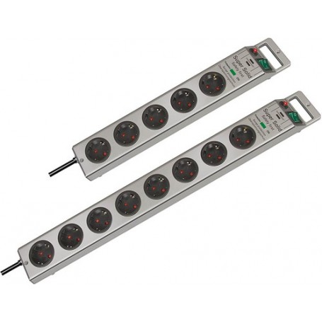 Brennenstuhl Super-Solid Surge Protection 4.500 A Argento 5 presa(e) AC 2,5 m (1153340315)