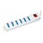 Redline RDL5921 prolunghe e multiple 1,5 m 6 presa(e) AC Interno Nero (RDL5921)