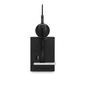 EPOS | SENNHEISER IMPACT D 10 Phone - EU Cuffia Aggancio, Padiglione auricolare, Passanuca Nero, Argento (1000570)
