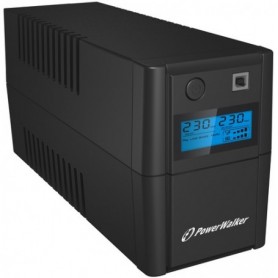 PowerWalker VI 850SE LCD/IEC A linea interattiva 0,85 kVA 480 W 4 presa(e) AC (10120092)