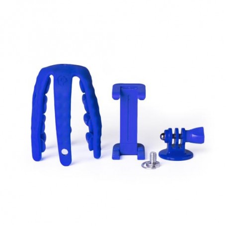 Celly Squiddy treppiede Smartphone/fotocamera di azione 6 gamba/gambe Blu (SQUIDDYBL)