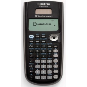 Texas Instruments TI-30X Pro calcolatrice Tasca Calcolatrice scientifica Nero (TI30XPRO)