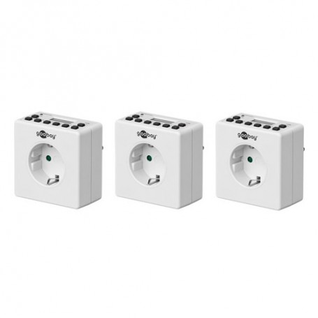 Goobay 55542 presa intelligente 3600 W Bianco (55542)