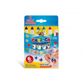 Carioca Stamperello marcatore Multi Multicolore 6 pz (42279)