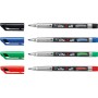 STABILO Write-4-all marcatore permanente Nero, Blu, Verde, Rosso 4 pz (146/4)