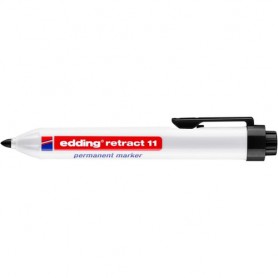 Edding E11 001 marcatore permanente Tipo di punta Nero 1 pz (E11 001)