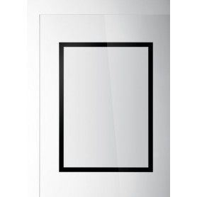 Durable 484201 cornice magnetica A3 Nero (4842-01)