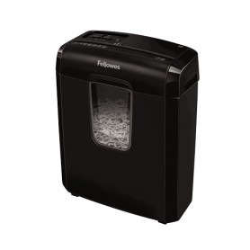 Fellowes Powershred 6C distruggi documenti Triturazione incrociata 22 cm Nero (4686601)