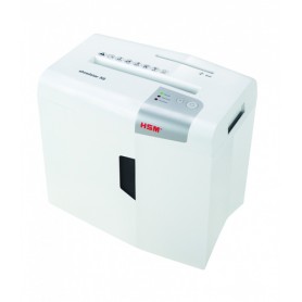 HSM X8 distruggi documenti Taglio a particelle 58 dB 22 cm Argento, Bianco (1044121)