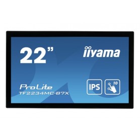 iiyama ProLite TF2234MC-B7X monitor touch screen 54,6 cm (21.5") 1920 x 1080 Pixel Multi-touch Multi utente Nero (TF2234MC-B7X)