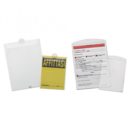 Favorit 100460132 cartella sospesa e accessorio Polipropilene (PP) Trasparente 1 pz (100460132)