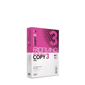Fabriano Copy 3 office carta inkjet A4 (210x297 mm) Opaco 500 fogli Bianco (92863066)