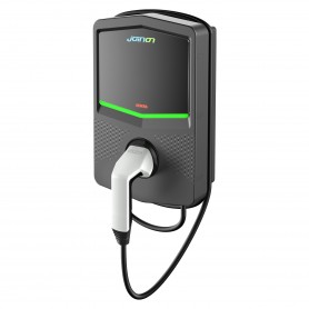 Gewiss GWJ3113A wall box con cavo di ricarica 5m, ICON Autostart DLM, 11 kW, T2C, IP55 (GWJ3113A)