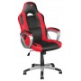 Trust GXT 705 Ryon Sedia da gaming per PC Nero, Rosso (22256)