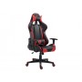 Conceptronic EYOTA04R sedia per videogioco Sedia da gaming per PC Seduta imbottita Nero, Rosso (EYOTA04R)
