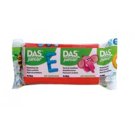 DAS JUNIOR Pasta modellabile 100 g Rosso (349302)