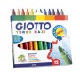 Giotto Turbo Maxi marcatore Rosso 12 pz (456011)
